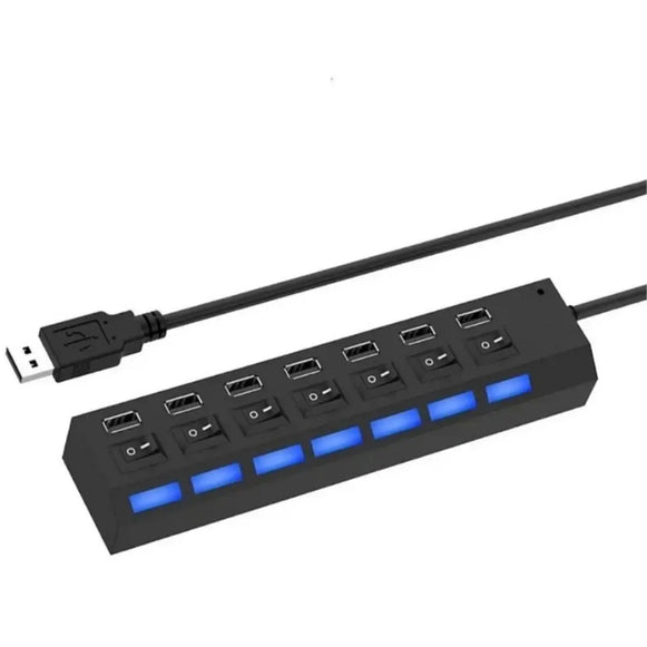 HUB 7 PUERTOS USB 2.0 TECNOLAB TL087