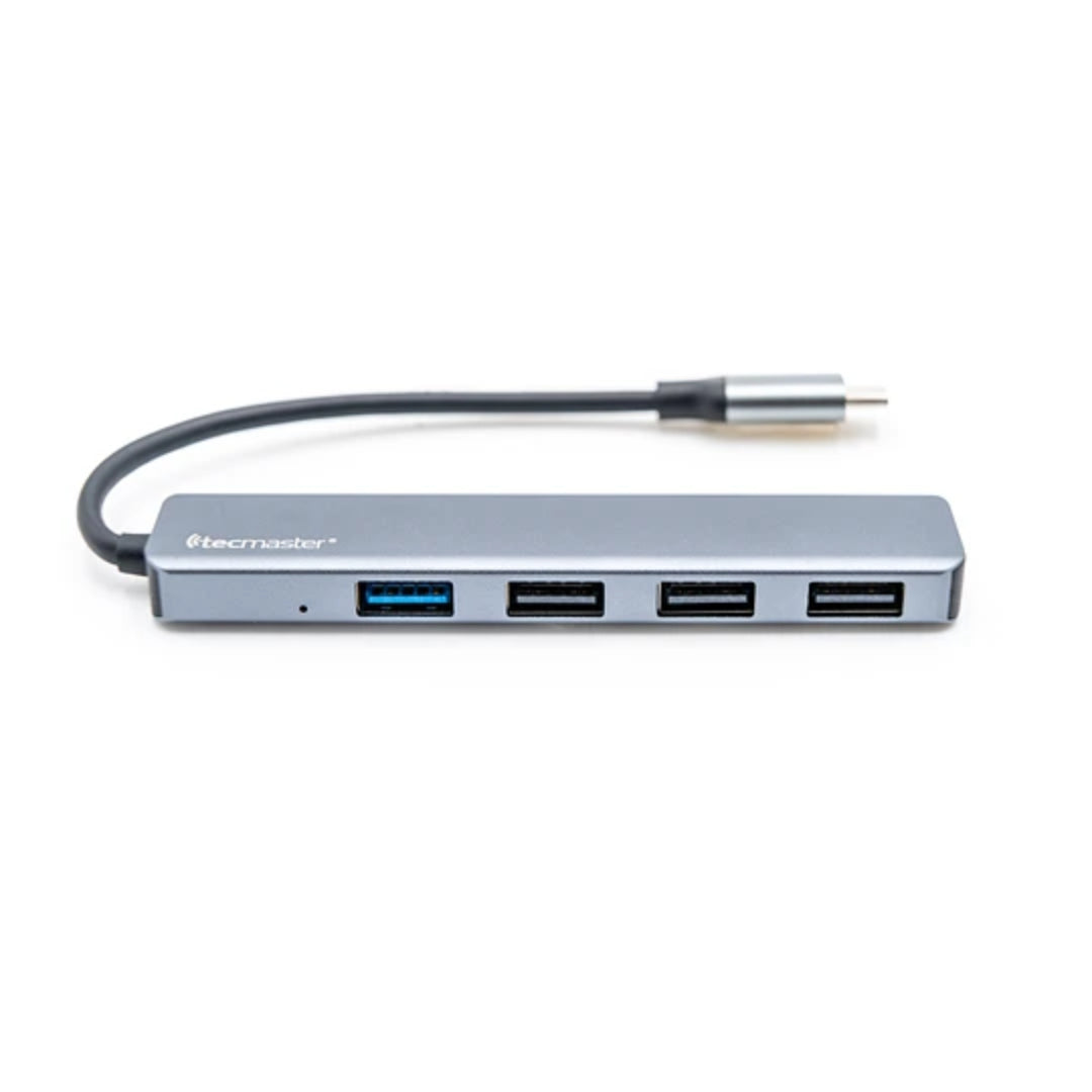 HUB TIPO-C X4 USB TECMASTER TM-100526