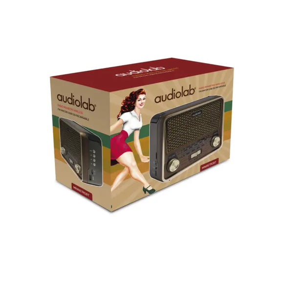 Radio BT Mini Retro Audiolab I104MINIRETROBT