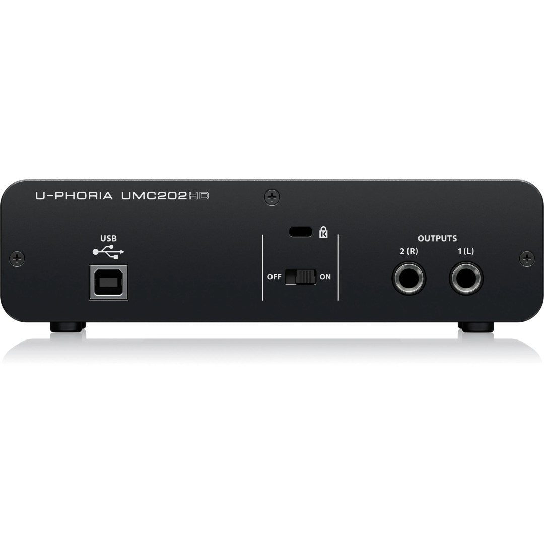 INTERFAZ DE AUDIO USB UMC202HD U-PHORIA BEHRINGER