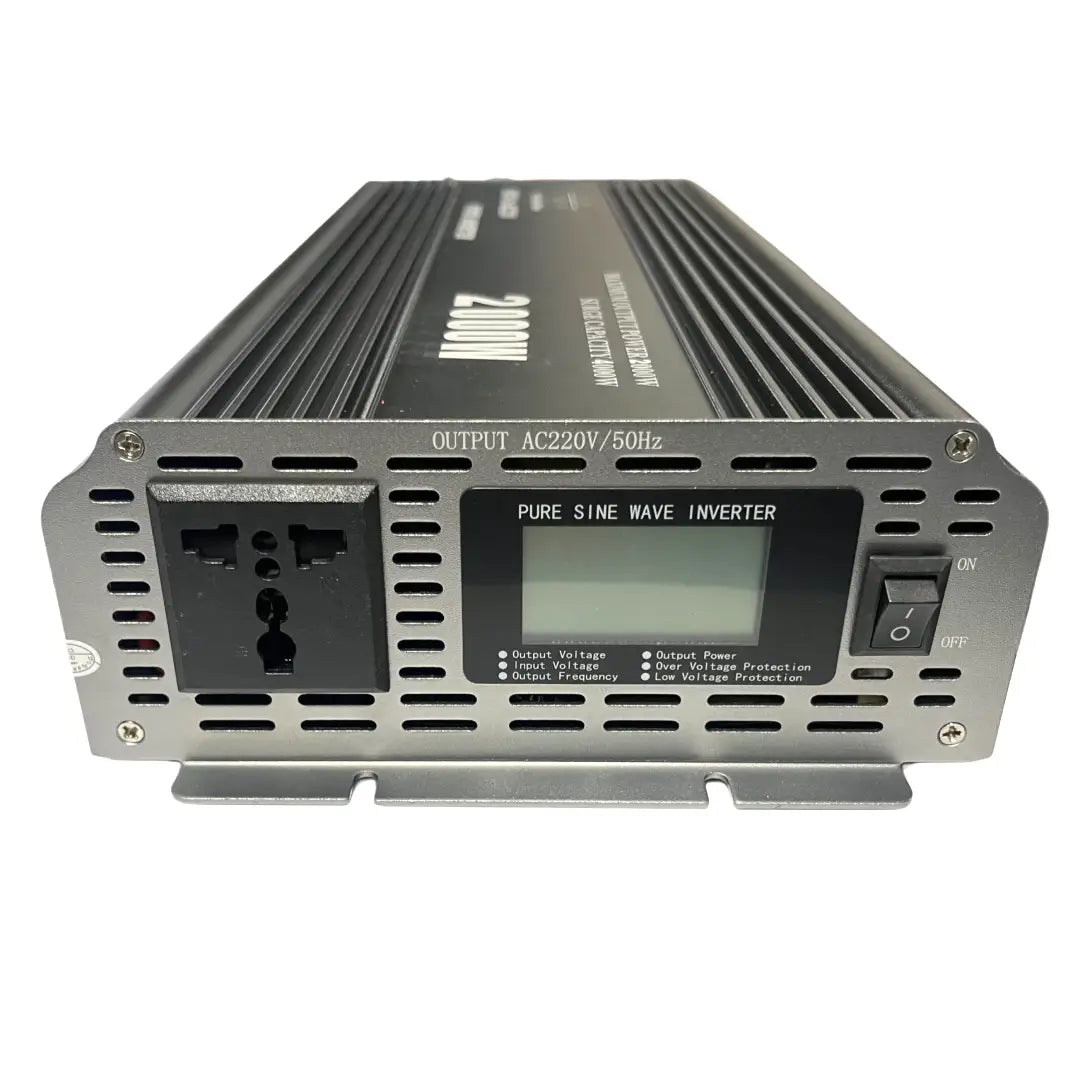 INVERSOR DE CORRIENTE (PURE SINE WAVE) 12V A 220V 2000W