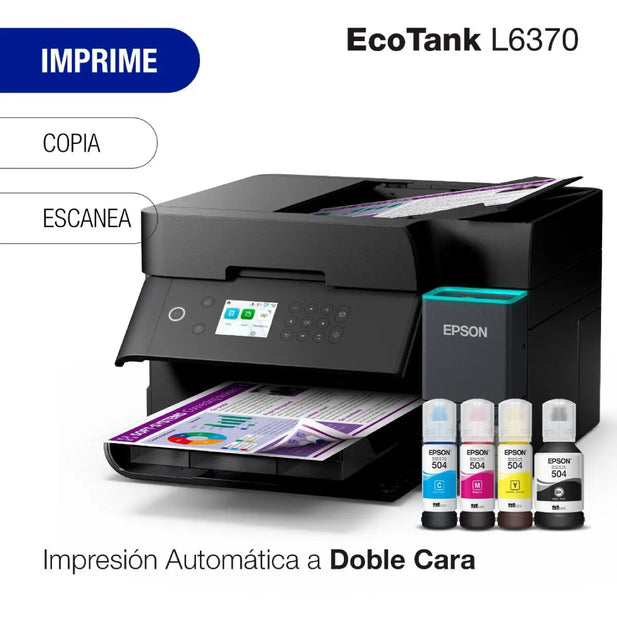 Impresora Epson Ecotank L6370 Multifuncional Wifi