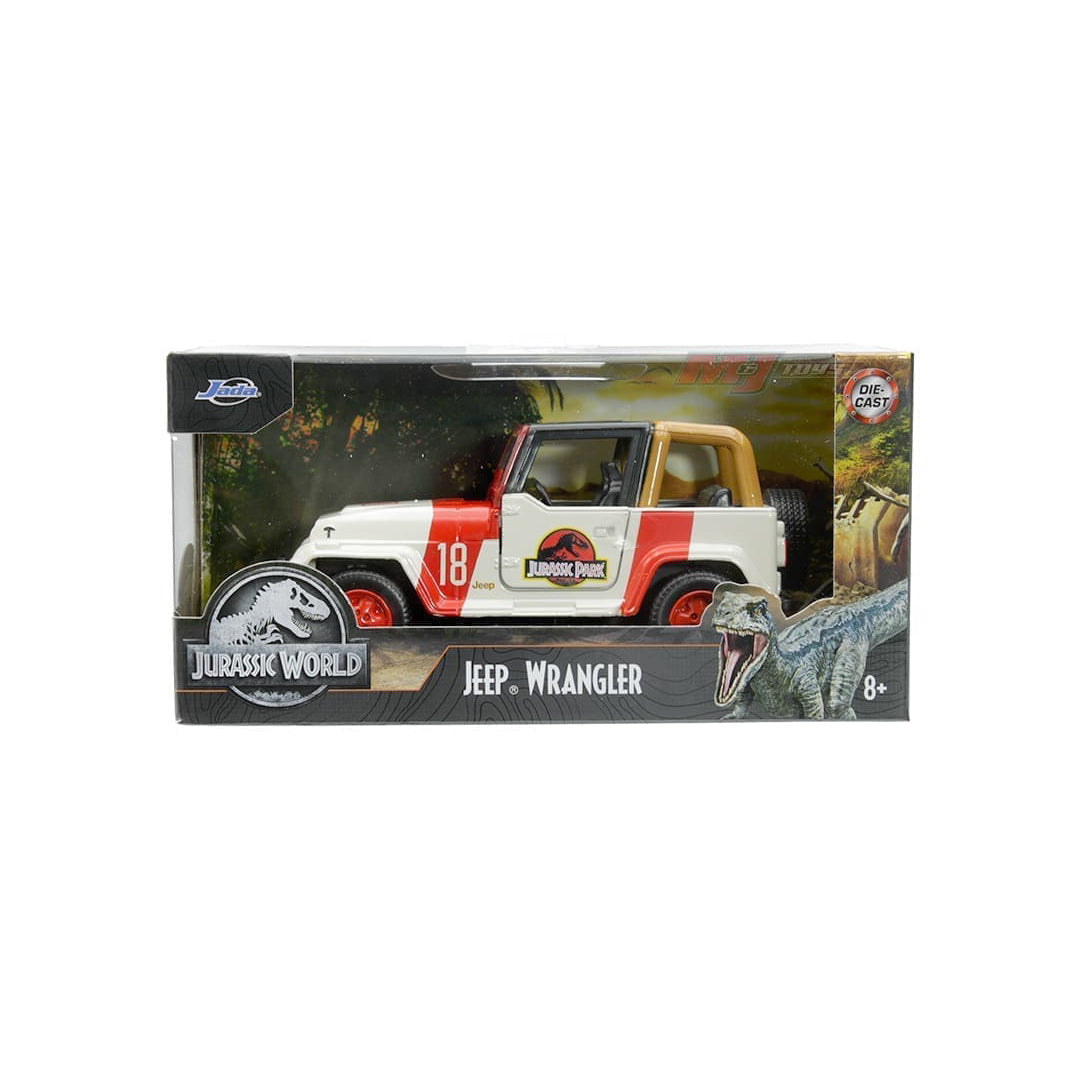 Auto a Escala Jurassic World Jeep Wrangler JADA 32129