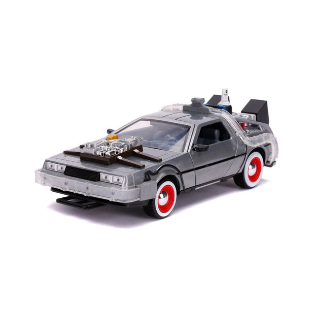 Auto a Escala Delorean Volver al Futuro 3 1:24 JADA 32166