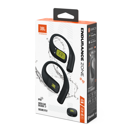 Audífonos JBL Endurance Zone TWS IP68 32h OpenSound Black Lime