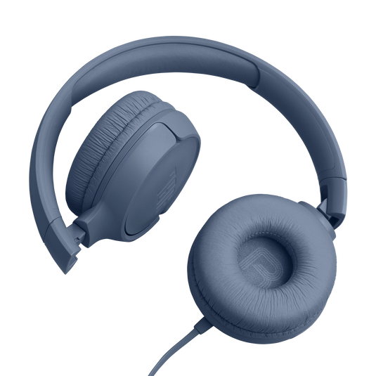 Audífonos JBL Tune 520C USB-C Azul On-Ear Con Cable Hi-Res 10-40kHz Pure Bass
