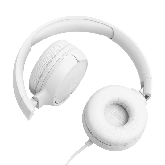 Audífonos JBL Tune 520C USB-C Blanco On-Ear Con Cable Hi-Res 10-40kHz Pure Bass