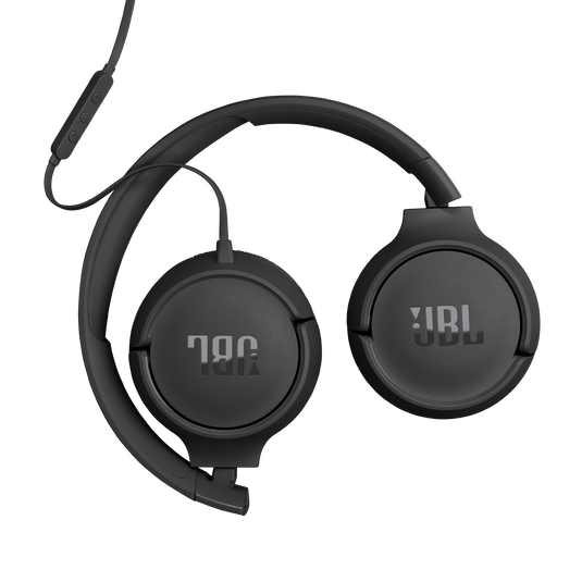 Audífonos JBL Tune 520C USB-C Negro On-Ear Con Cable Hi-Res 10-40kHz Pure Bass