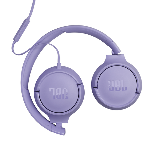 Audífonos JBL Tune 520C USB-C Púrpura On-Ear Con Cable Hi-Res 10-40kHz Pure Bass