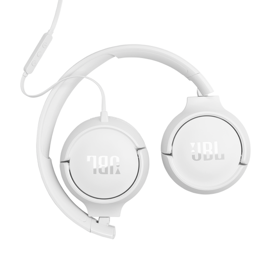 Audífonos JBL Tune 520C USB-C Blanco On-Ear Con Cable Hi-Res 10-40kHz Pure Bass