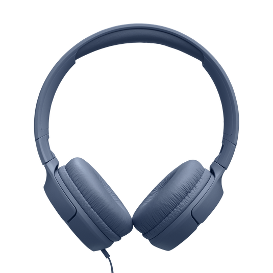 Audífonos JBL Tune 520C USB-C Azul On-Ear Con Cable Hi-Res 10-40kHz Pure Bass