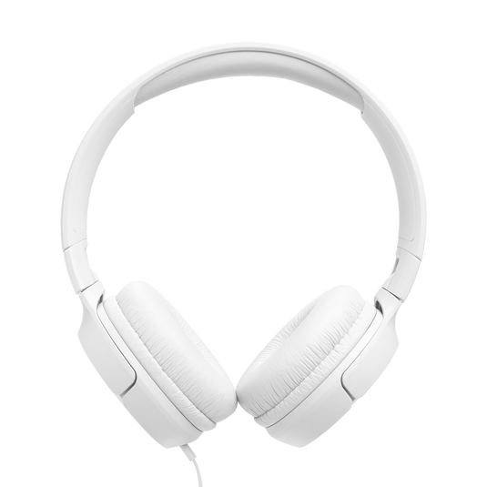 Audífonos JBL Tune 520C USB-C Blanco On-Ear Con Cable Hi-Res 10-40kHz Pure Bass