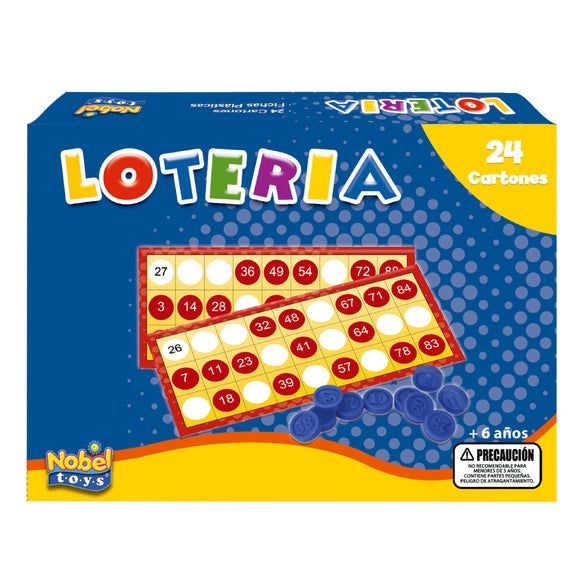 JUEGO DE LOTERIA NOBEL TOYS