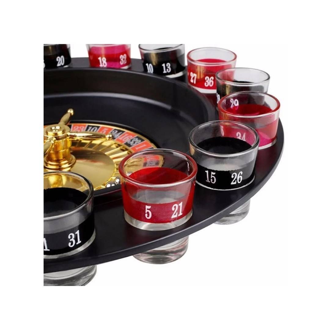 Juego Ruleta Chupistica 16 Vasos