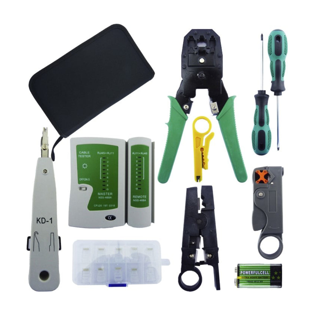 KIT DE HERRAMIENTAS DE RED 101517