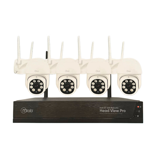 KIT NVR + CAMARAS ROBOTIC HEAD VIEW PRO MLAB 9466