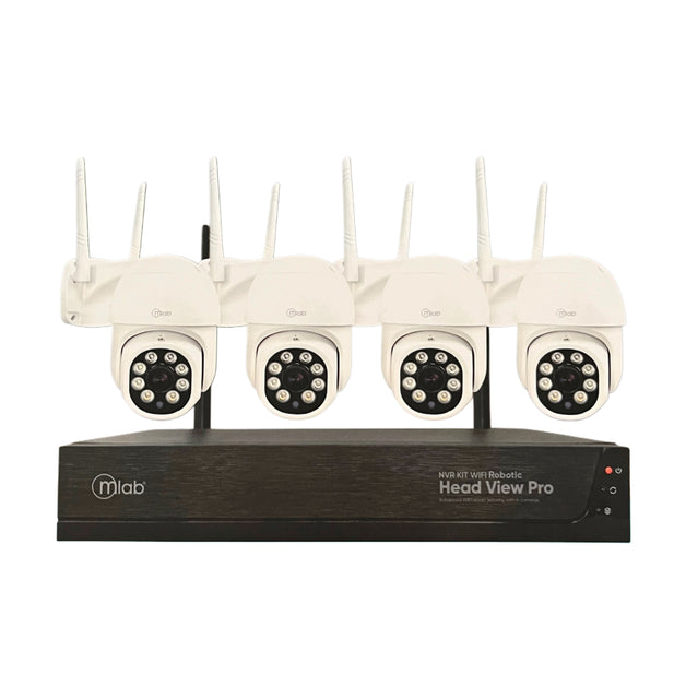 KIT NVR + CAMARAS ROBOTIC HEAD VIEW PRO MLAB 9466