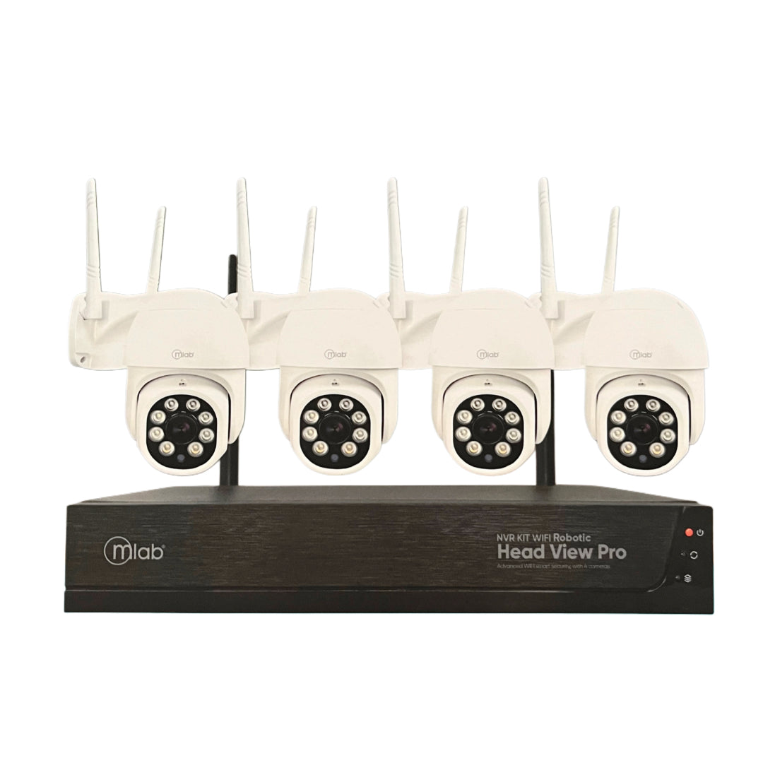 KIT NVR + CAMARAS ROBOTIC HEAD VIEW PRO MLAB 9466
