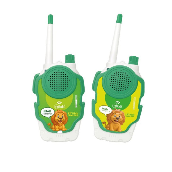 KIT RADIOS WALKIE TALKIES LIL KIDS 1 CANAL MLAB 9650