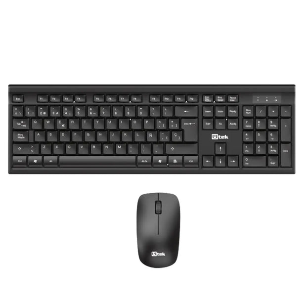KIT TECLADO + MOUSE INALAMBRICO UTEK UT-KTD450W
