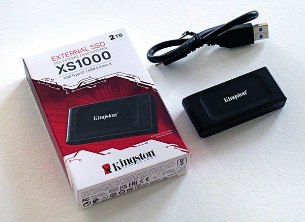 Unidad SSD Externa Kingston XS1000 Pocket-Sized 2TB