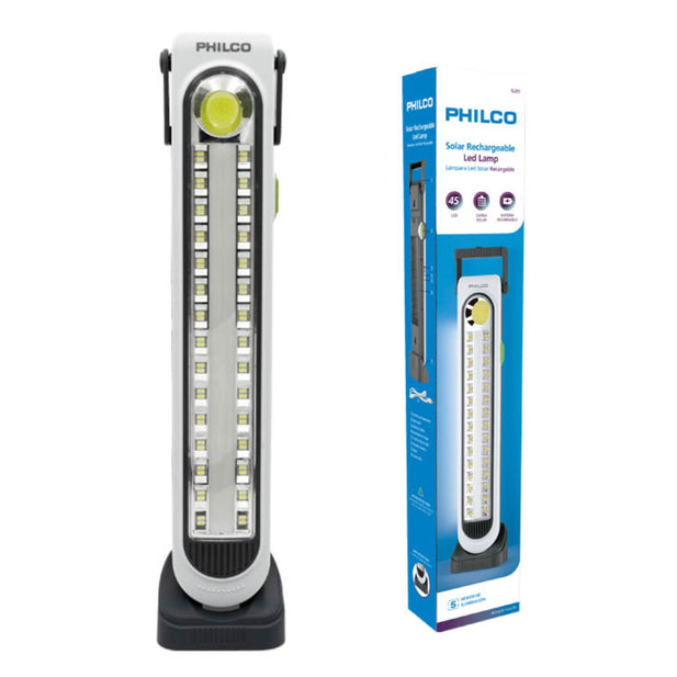 LAMPARA LED SOLAR RECARGABLE SL251 PHILCO