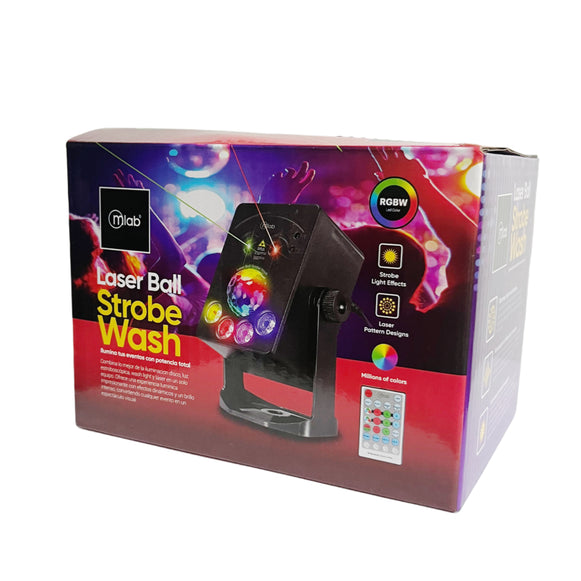 LASER BALL STROBE WASH MLAB 9425