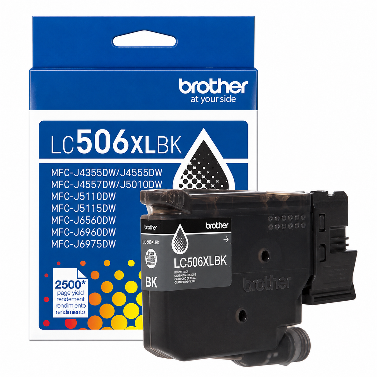 CARTUCHO BROTHER LC506XLBK NEGRO