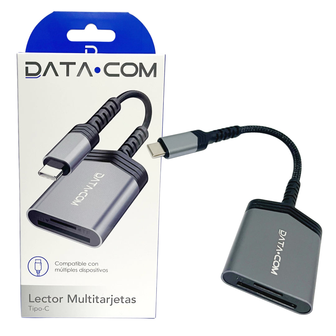 LECTOR MULTITARJETAS TIPO C DATACOM 560800