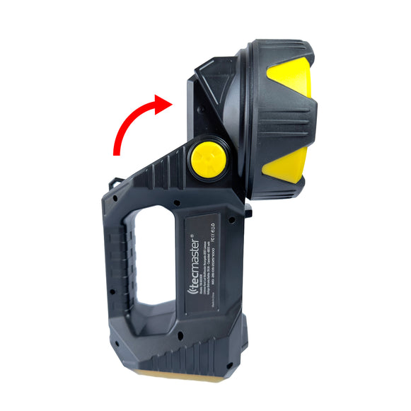 LINTERNA FAROL 1200 LM RECARGABLE TECMASTER TM-800108