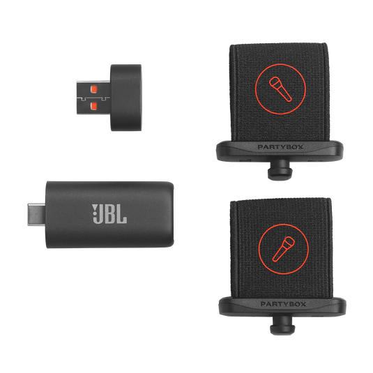 Micrófonos JBL EasySing Mics Pack x2 Karaoke IA 10h USB-C PartyBox