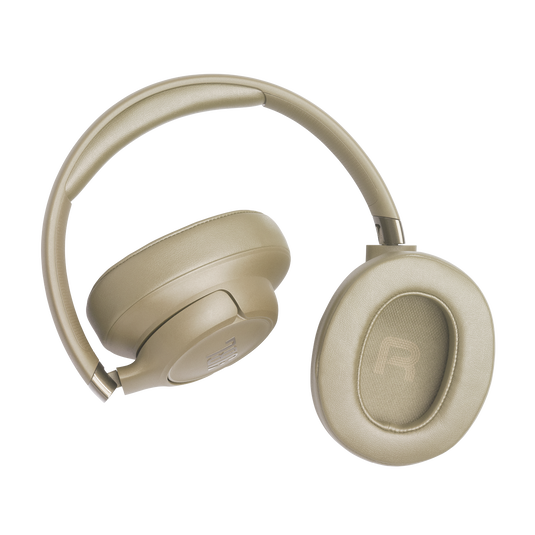 Audífonos JBL Tune 780NC Beige Over-Ear ANC 76h Spatial Sound Plegable