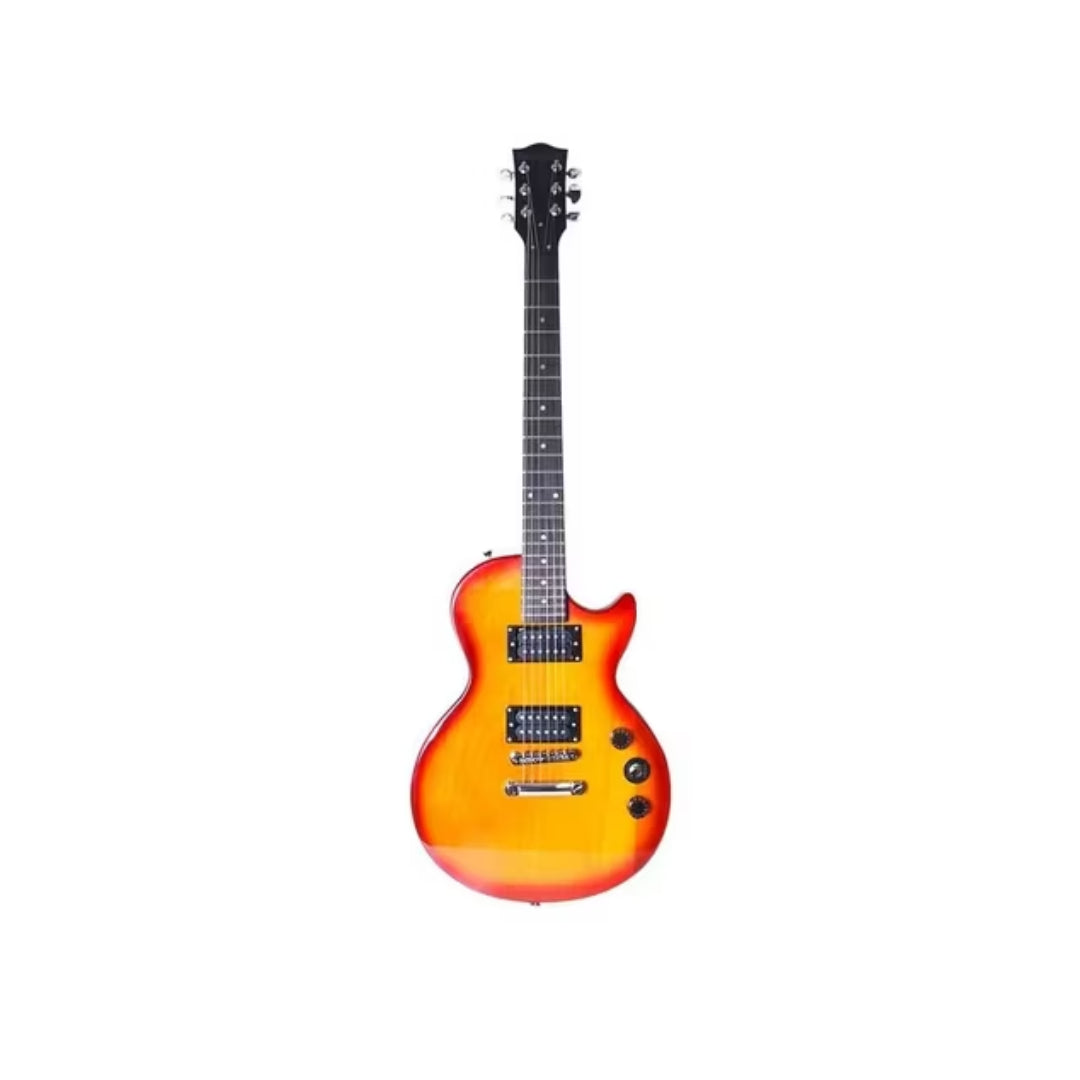 Pack De Guitarra Electrica Les Paul CHERRY SUNBURST Scorpion SEG007