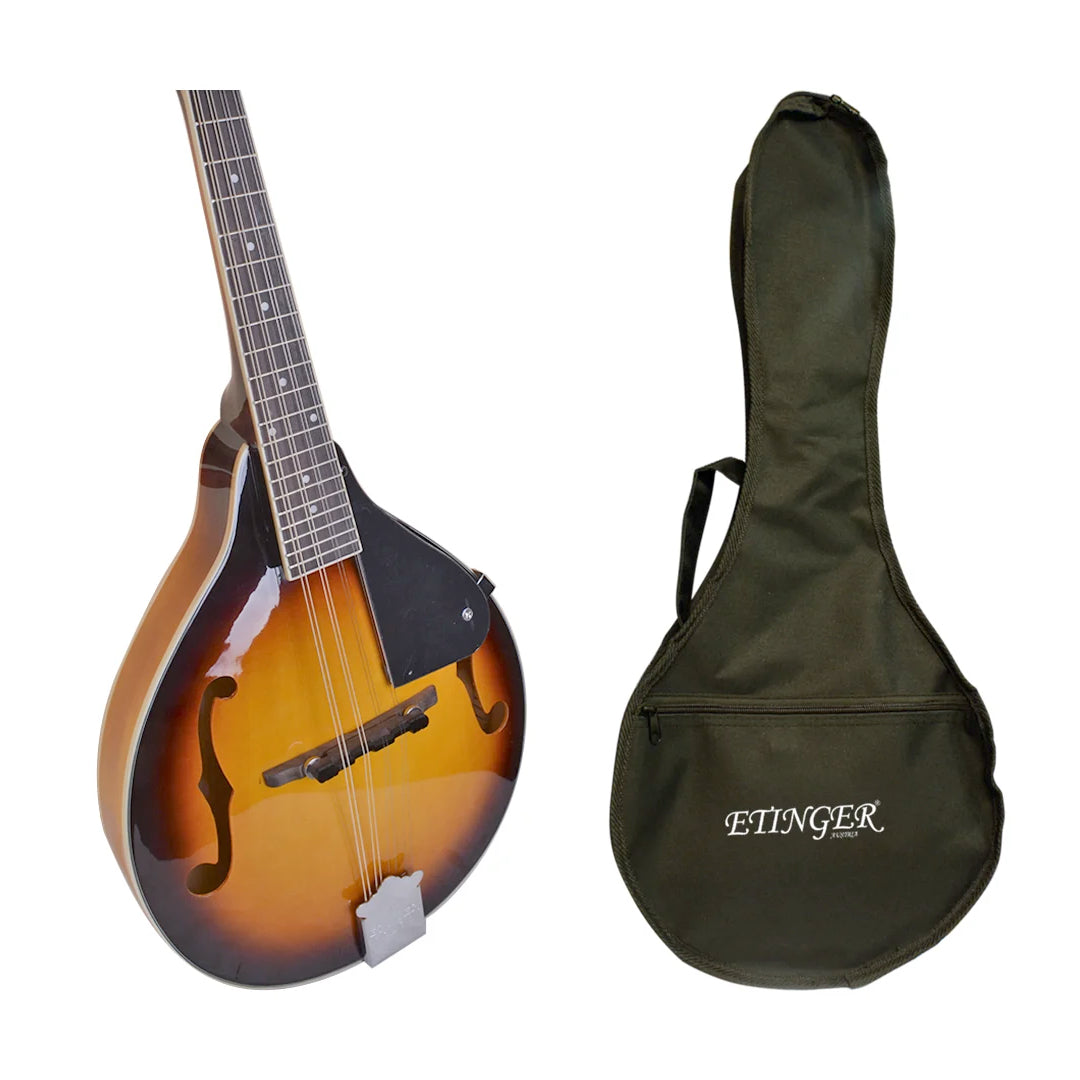 MANDOLINA 8 CUERDAS C/FUNDA SUNBURST ETINGER SCH-100/SB