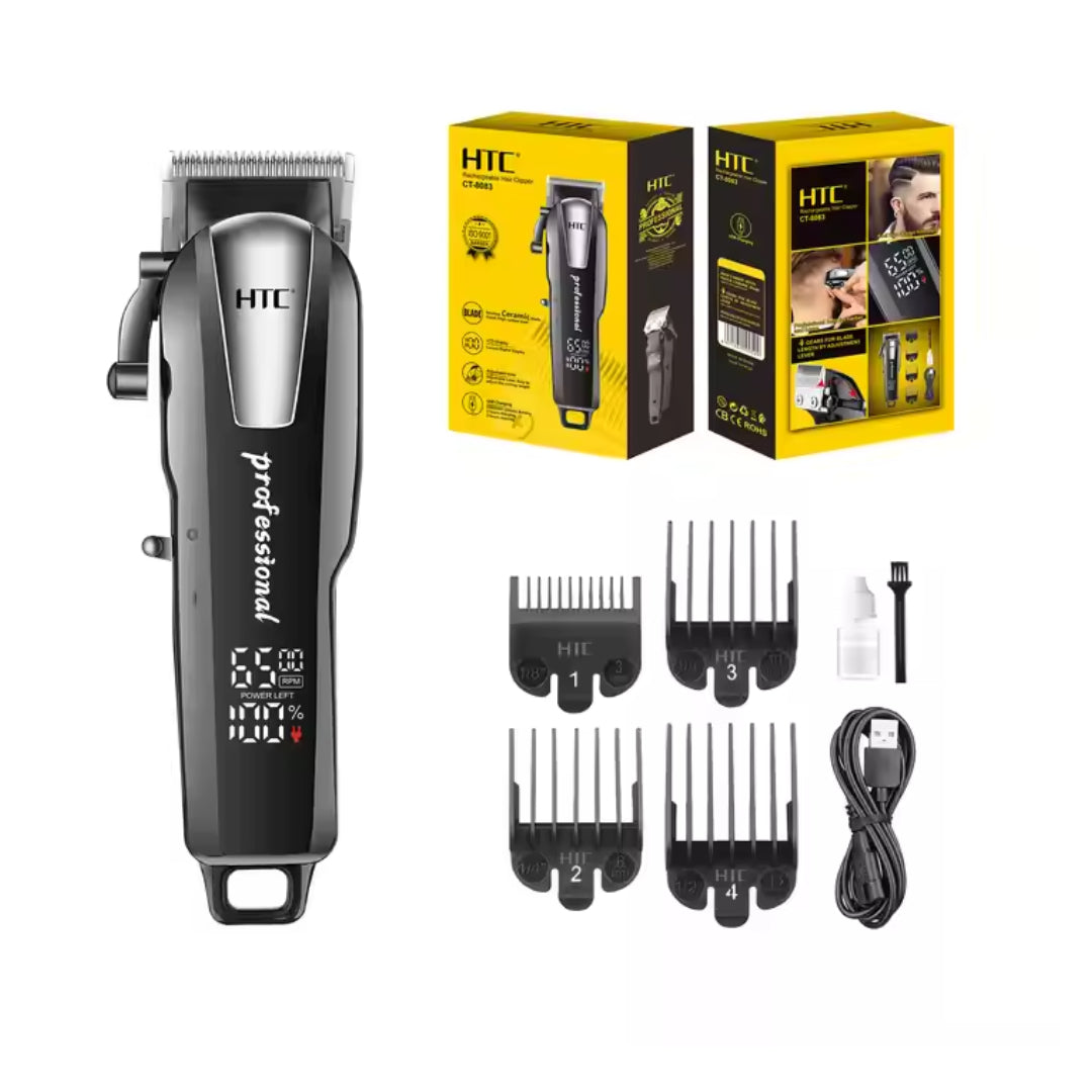 MAQUINA CORTAPELOS RECARGABLE HTC CT-8083