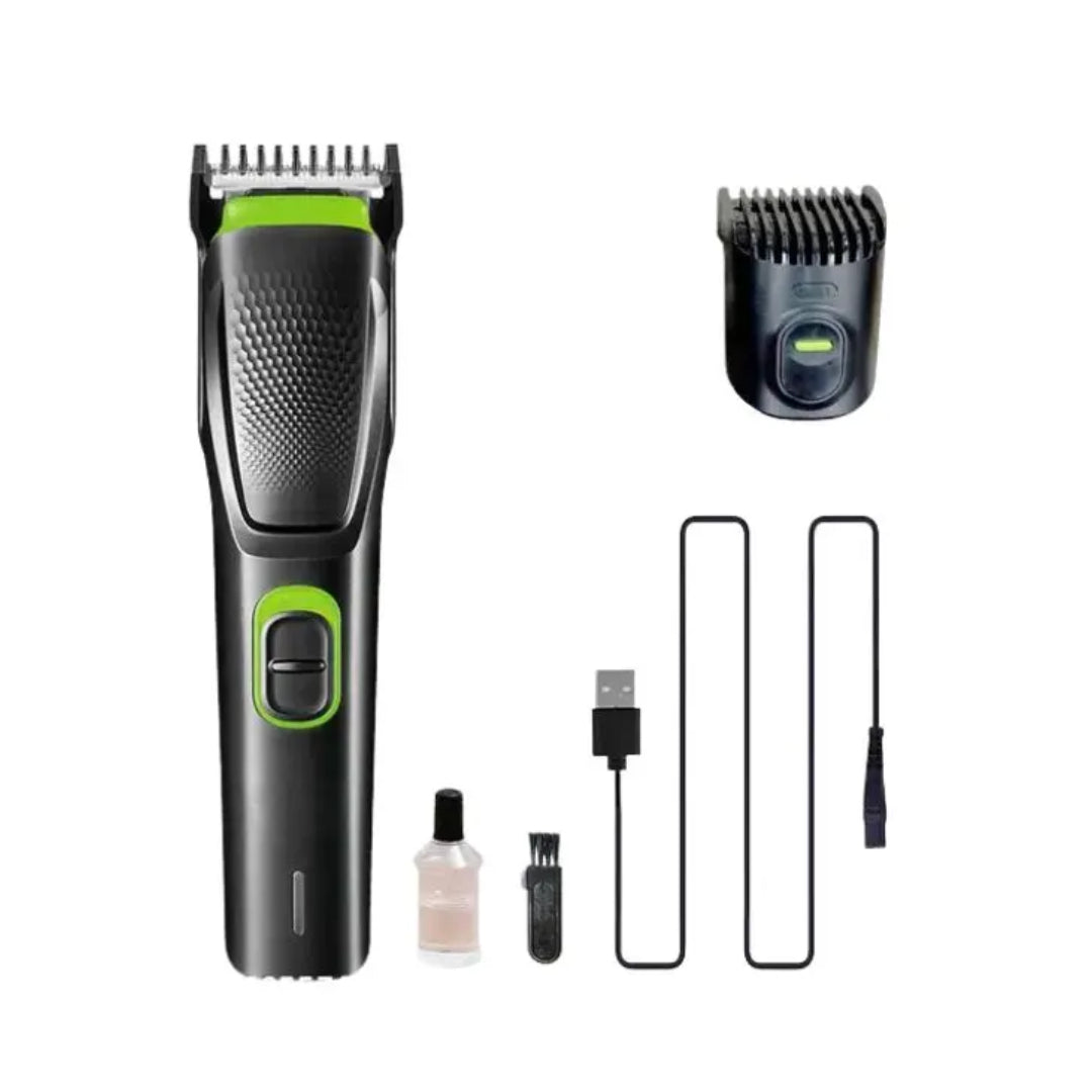 MAQUINA CORTAPELOS Y BARBA RECARGABLE HTC AT-1230