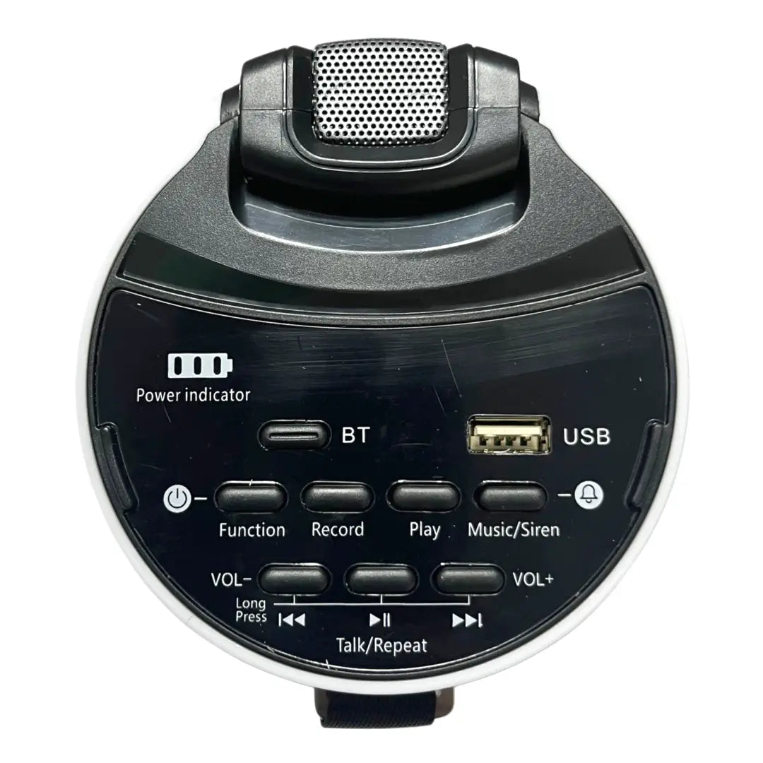 MEGAFONO 50W RECARGABLE + MICROFONO TECNOLAB TL852
