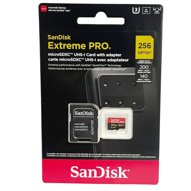 MEMORIA MICRO SD 256GB EXTREME PRO SANDISK