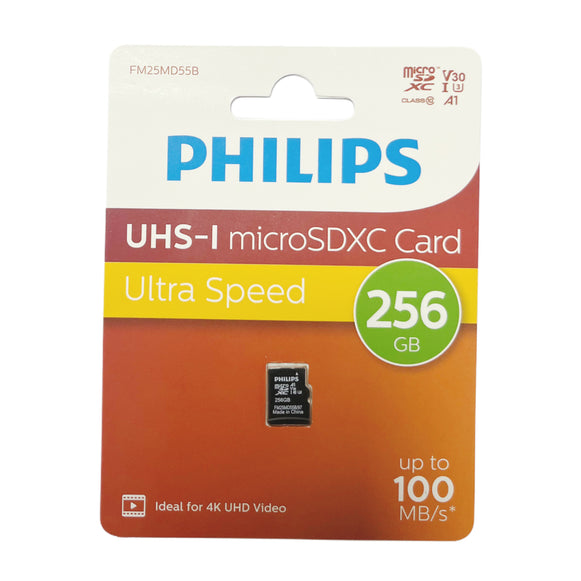 MEMORIA MICRO SD 256GB PHILIPS FM25MD55B