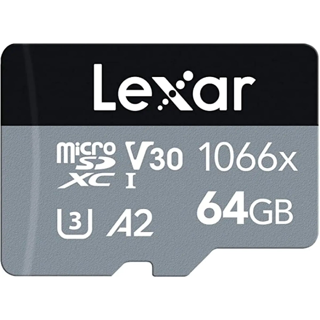 MEMORIA MICRO SD 64GB SILVER SERIES LEXAR