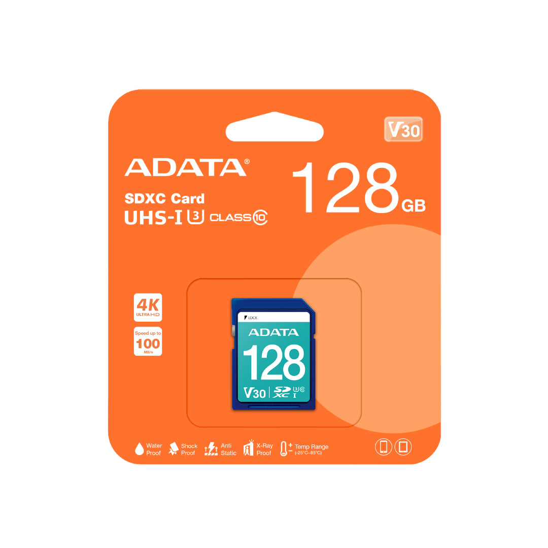MEMORIA SD 128GB ADATA 4K UHS-I