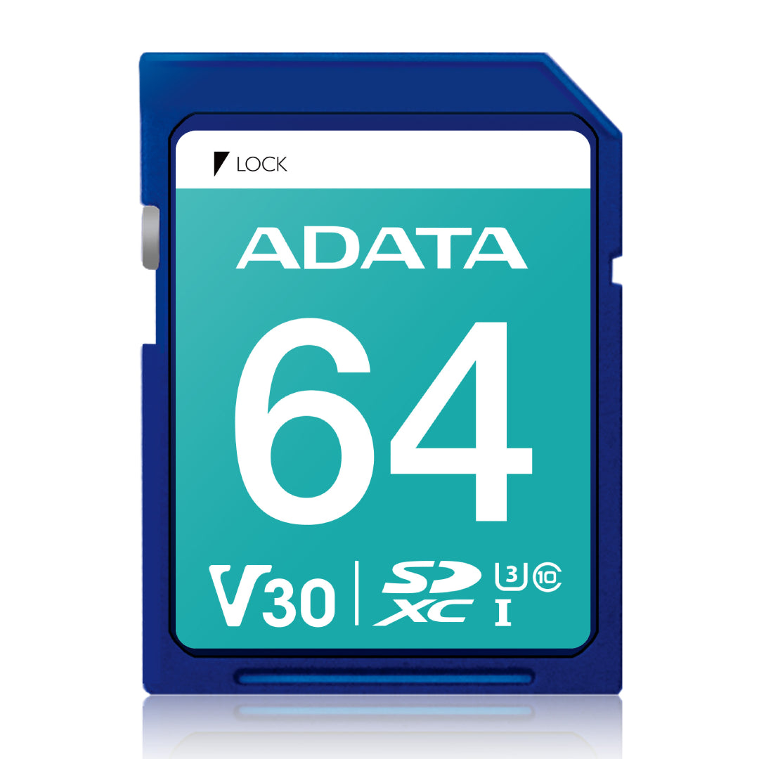 MEMORIA SD UHS-I C10 V30 64GB ADATA