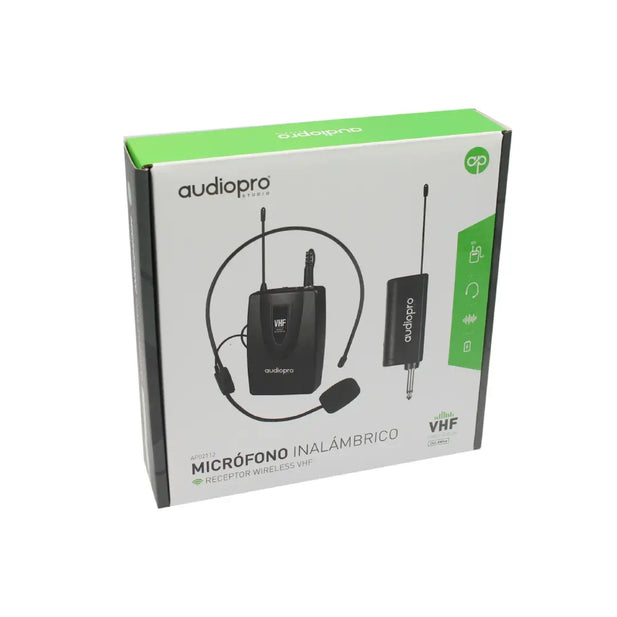 MICROFONO DE CINTILLO INALAMBRICO AUDIOPRO AP02112