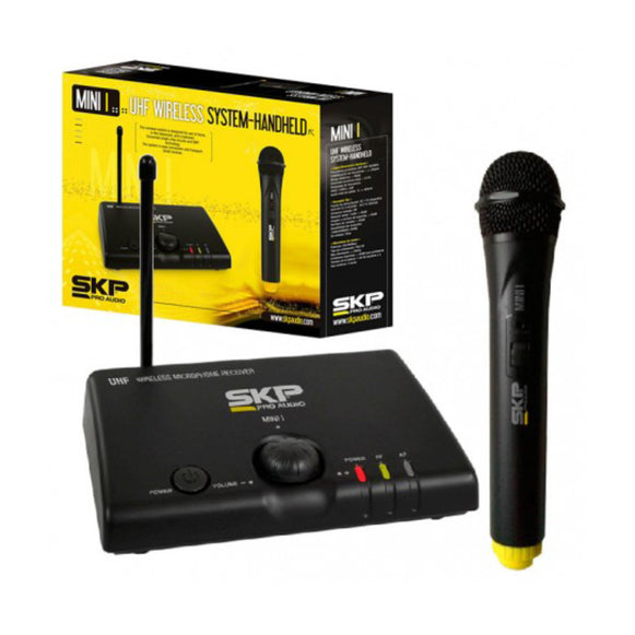 MICROFONO INALAMBRICO UHF MINI 1 SKP
