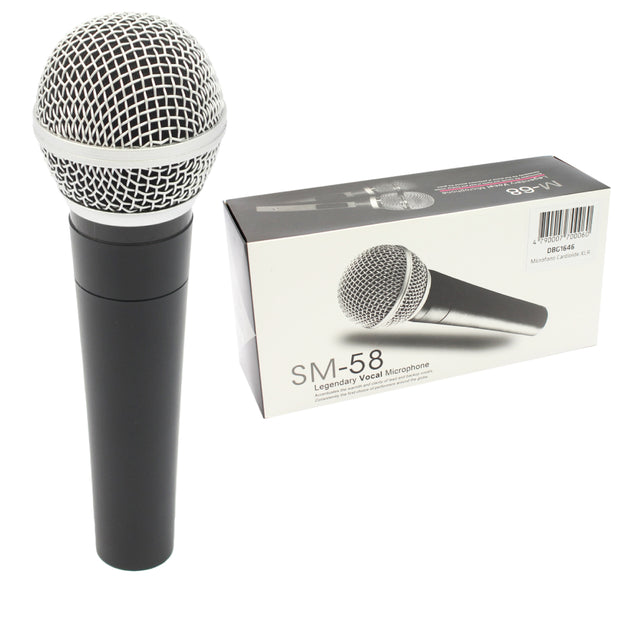 MICROFONO VOCAL CARDIOIDE SM-58 DBG1646