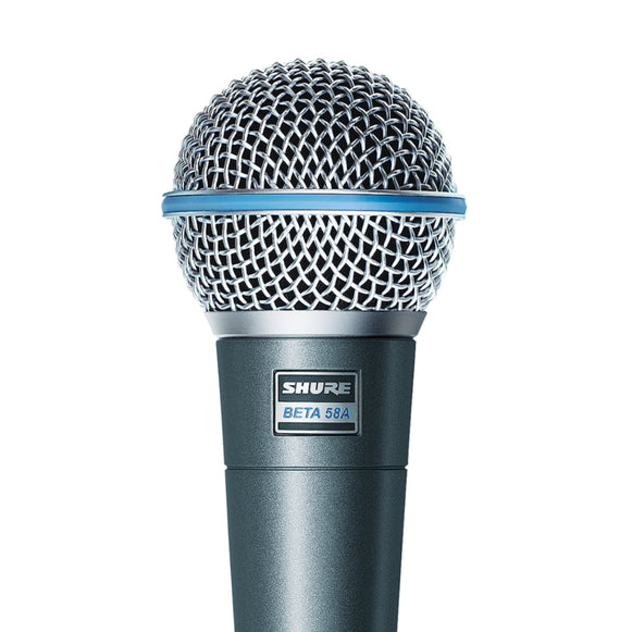 MICROFONO VOCAL SUPERCARDIOIDE BETA 58A SHURE