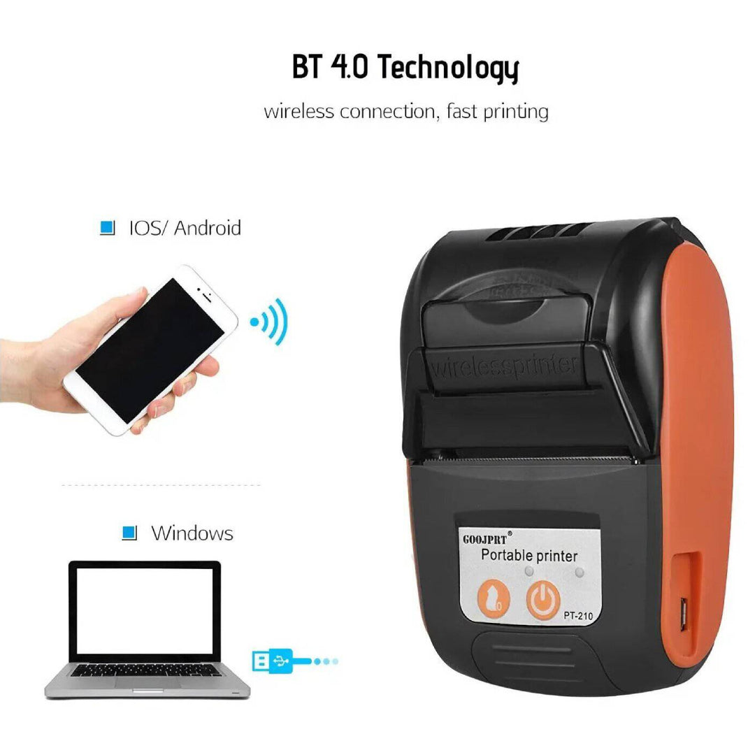 MINI IMPRESORA TERMICA BT PORTATIL 58MM DBG1184