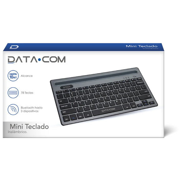MINI TECLADO INALAMBRICO BT DATACOM 120553