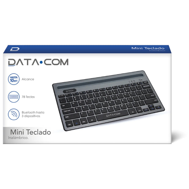 MINI TECLADO INALAMBRICO BT DATACOM 120553