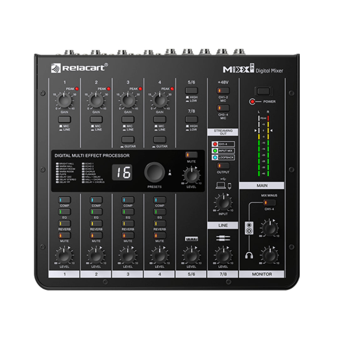 MIXER DIGITAL MIXX 8.6 RELACART